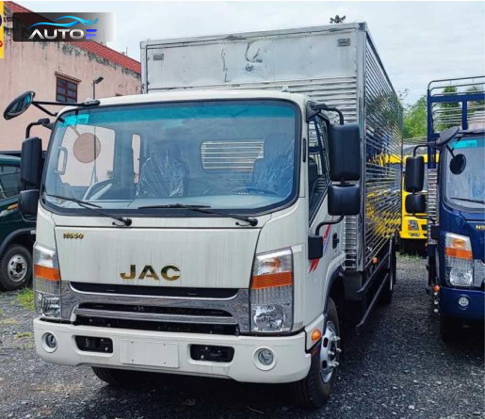 Giá xe tải JAC N650 Plus thùng kín inox (6.5 Tấn)